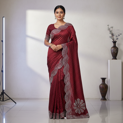 Embellished Georgette Saree
